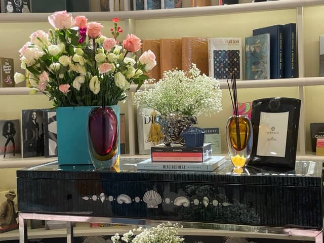 Start with beautiful accessories that you personally enjoy seeing.