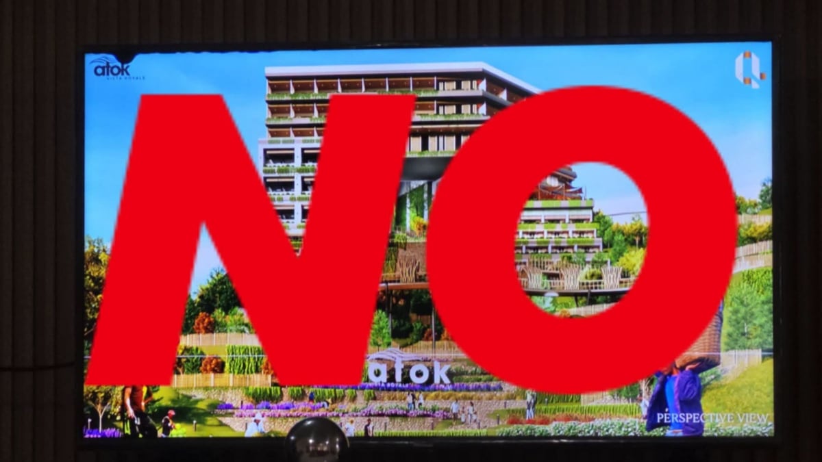 Atok residents oppose proposed hotel project