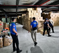 BOC seizes P700-M suspected counterfeit footwear in Cavite