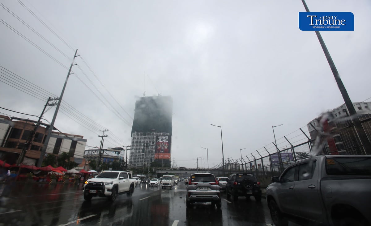 (August 05 2026) Clouds seen covered at the top of the building along Commonwealth avenue in Quezon City, on Wednesday morning August 5 2026, Pagasa said Tropical Storm Maymay to trigger torrential rain including Metro Manila. Photo/Analy Labor