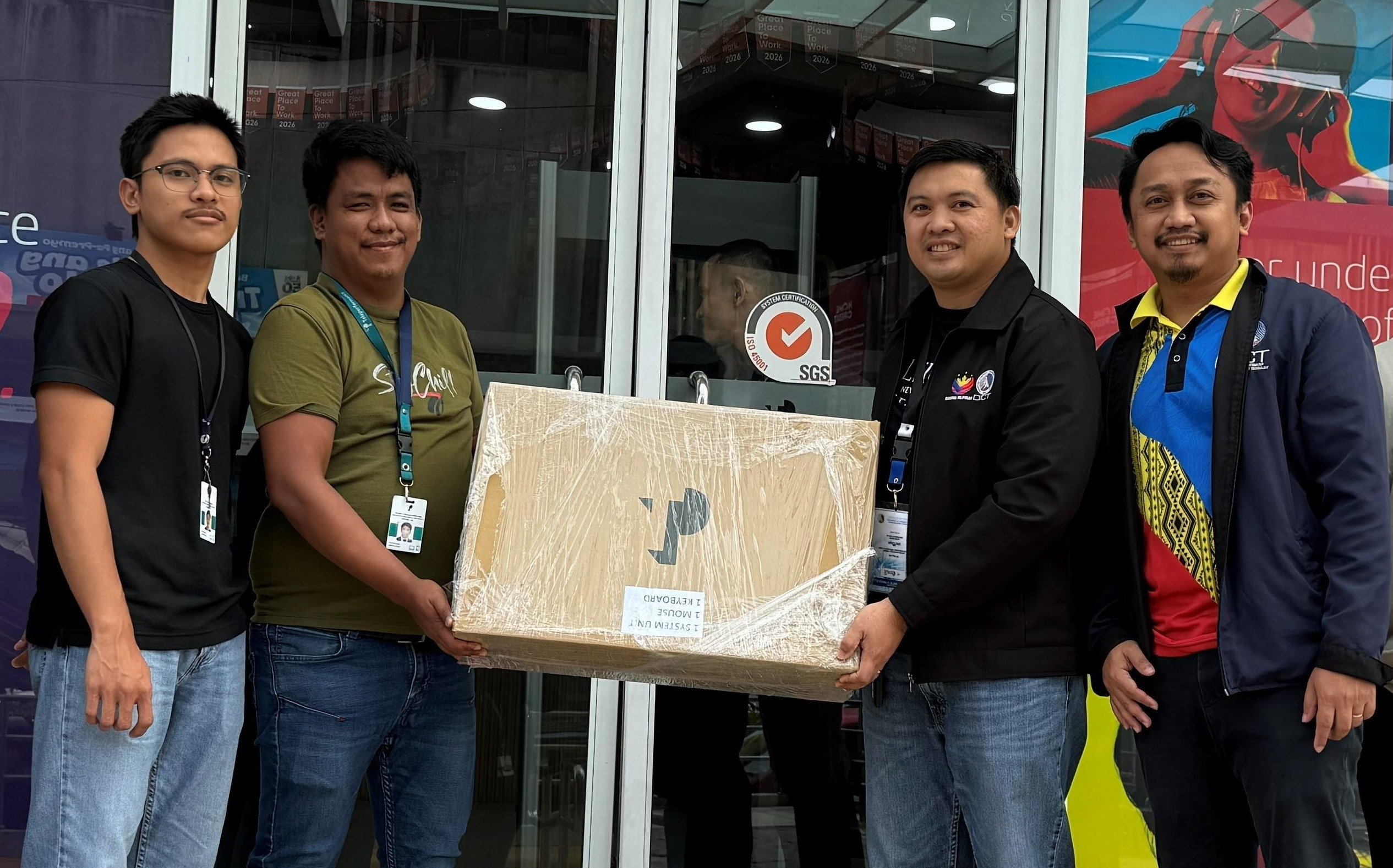 TP donates computers for DICT Smart Villages in Mindanao
