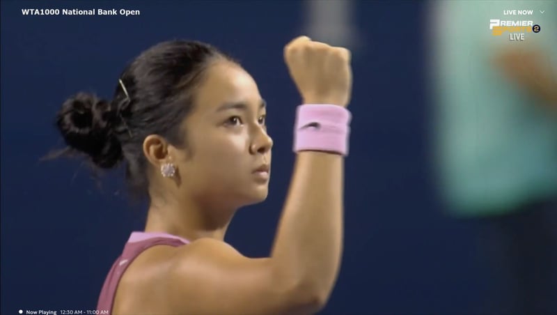 Eala prevails over Parks in Canadian Open debut