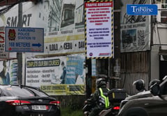 Traffic Advisory sign