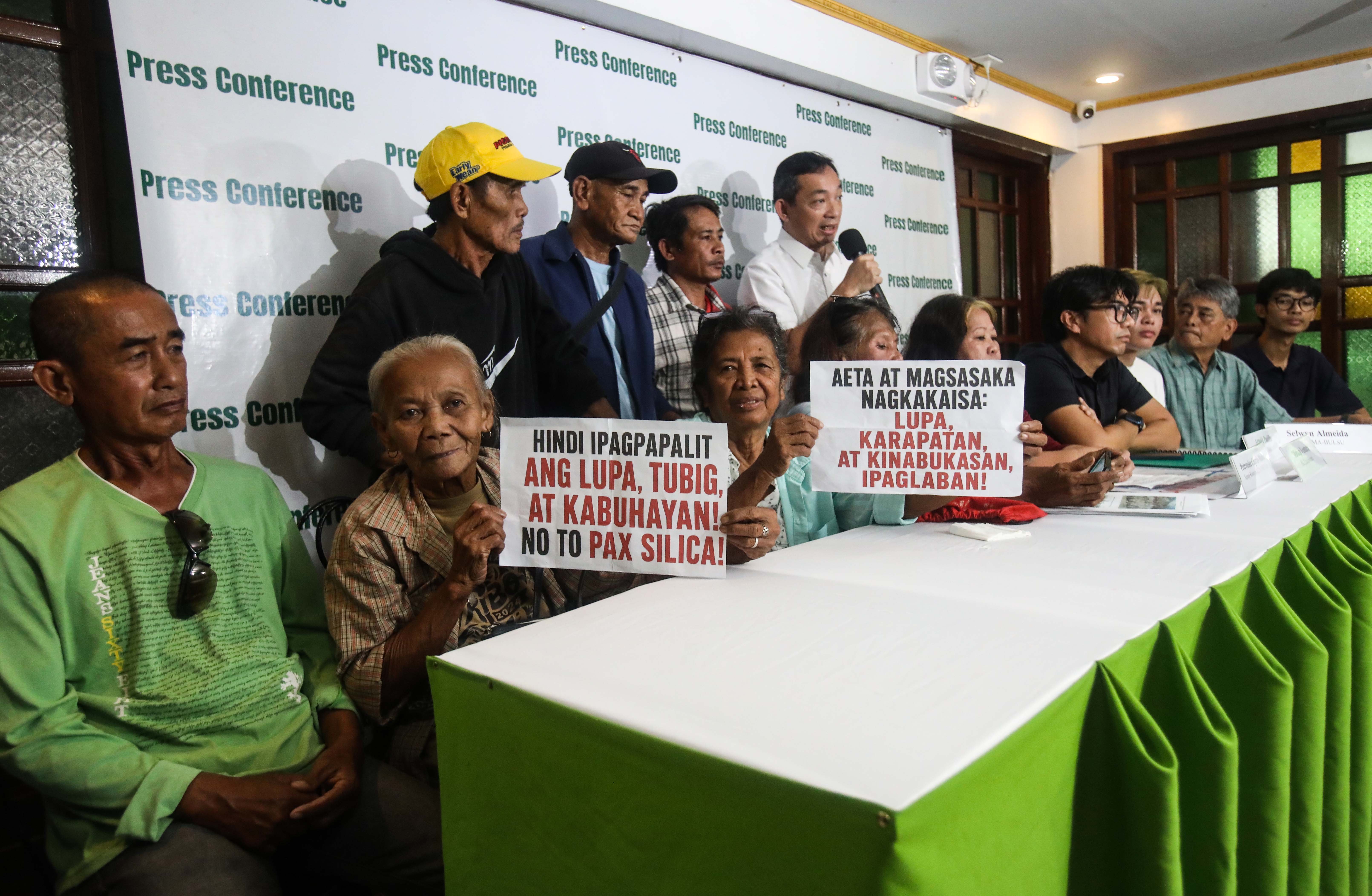 Aetas draw line on Pax Silica