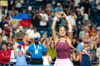 ALEX Eala enjoys the love and adulation of her Filipino supporters during her Round of 32 win over Alycia Parks of the United States in the Canadian Open on Thursday (Manila time).