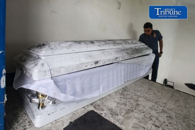 Abandoned caskets
