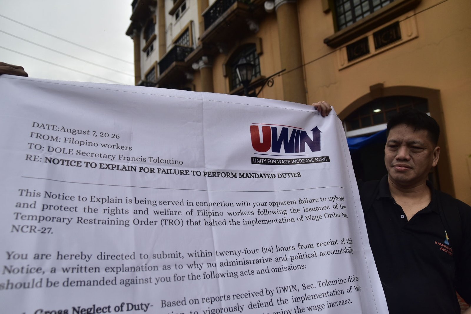 Regional Wage Order No. 27