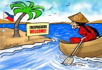 Seeking trespasser’s okay to enter our own house