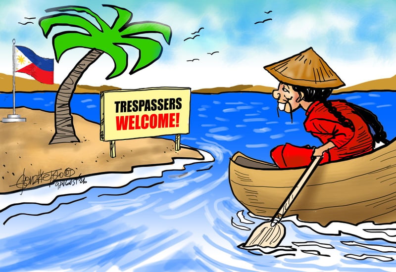Seeking trespasser’s okay to enter our own house