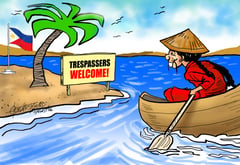 Seeking trespasser’s okay to enter our own house