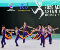 Filipino gymnasts close bid with silver, bronze