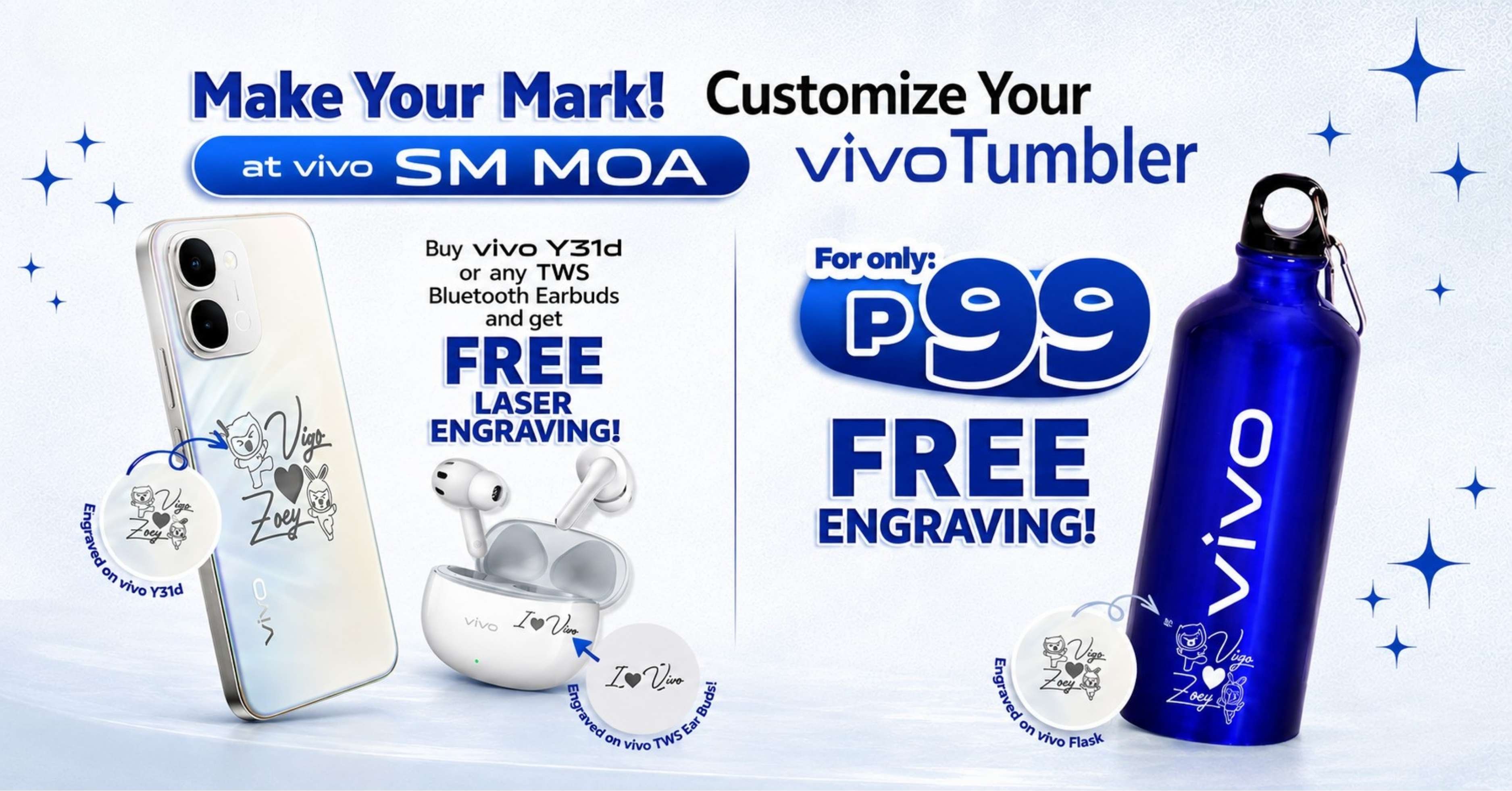 vivo offers exclusive engraving perks for users this weekend