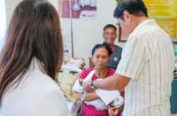 GOV'T expands health access A family’s savings should not be wiped out simply because a loved one gets sick, President Ferdinand Marcos Jr. (right) said during his visit to the Gov. Roque B. Ablan Sr. Memorial Hospital. The government is bringing healthcare services closer to Filipinos while reducing patients’ out-of-pocket expenses through the Zero Balance Billing program.