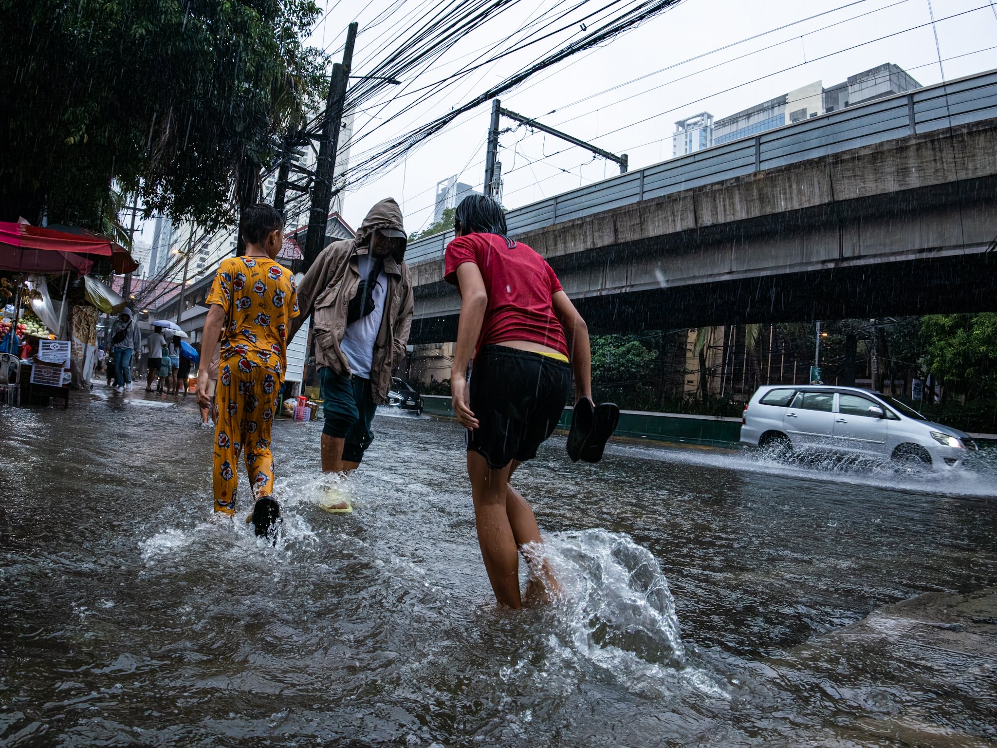 Floodwaters in Taft Avenue