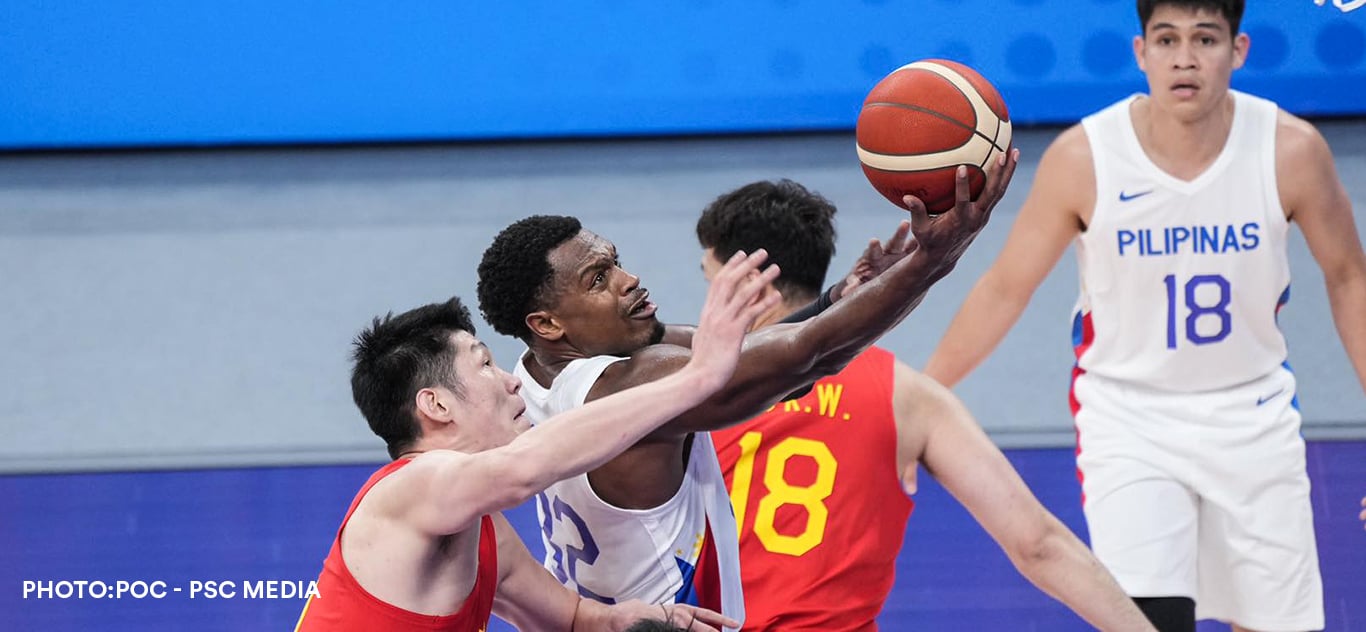 Gilas, China collide early