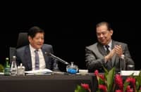 President Ferdinand Marcos Jr. and former House Speaker Martin Romualdez