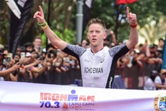 Schoeman, Van Coevorden conquer IRONMAN 70.3 Lapu-Lapu
