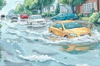 Test drive gone flooded