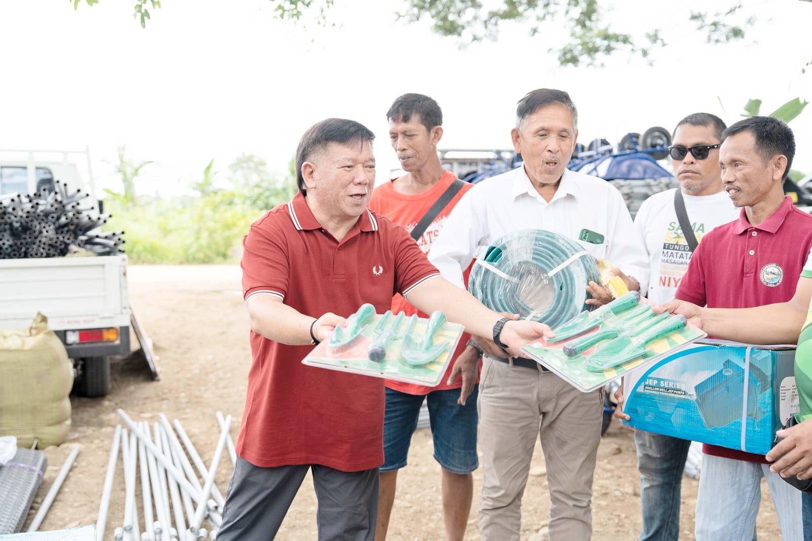THE equipment turned over by Aboitiz Foundation to Balamban’s farmers and fisherfolk will support seedling production for reforestation, watershed protection and other environmental conservation initiatives.