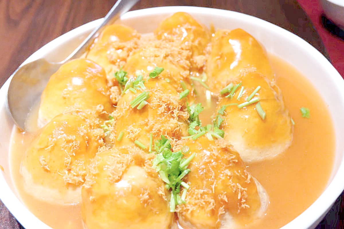 Sweet-Savory Meat Bread — Soft, slightly sweet bread packed with savory meat, like a Taiwanese take on siopao.