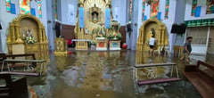 Sto. Niño Parish flooded in Pampanga