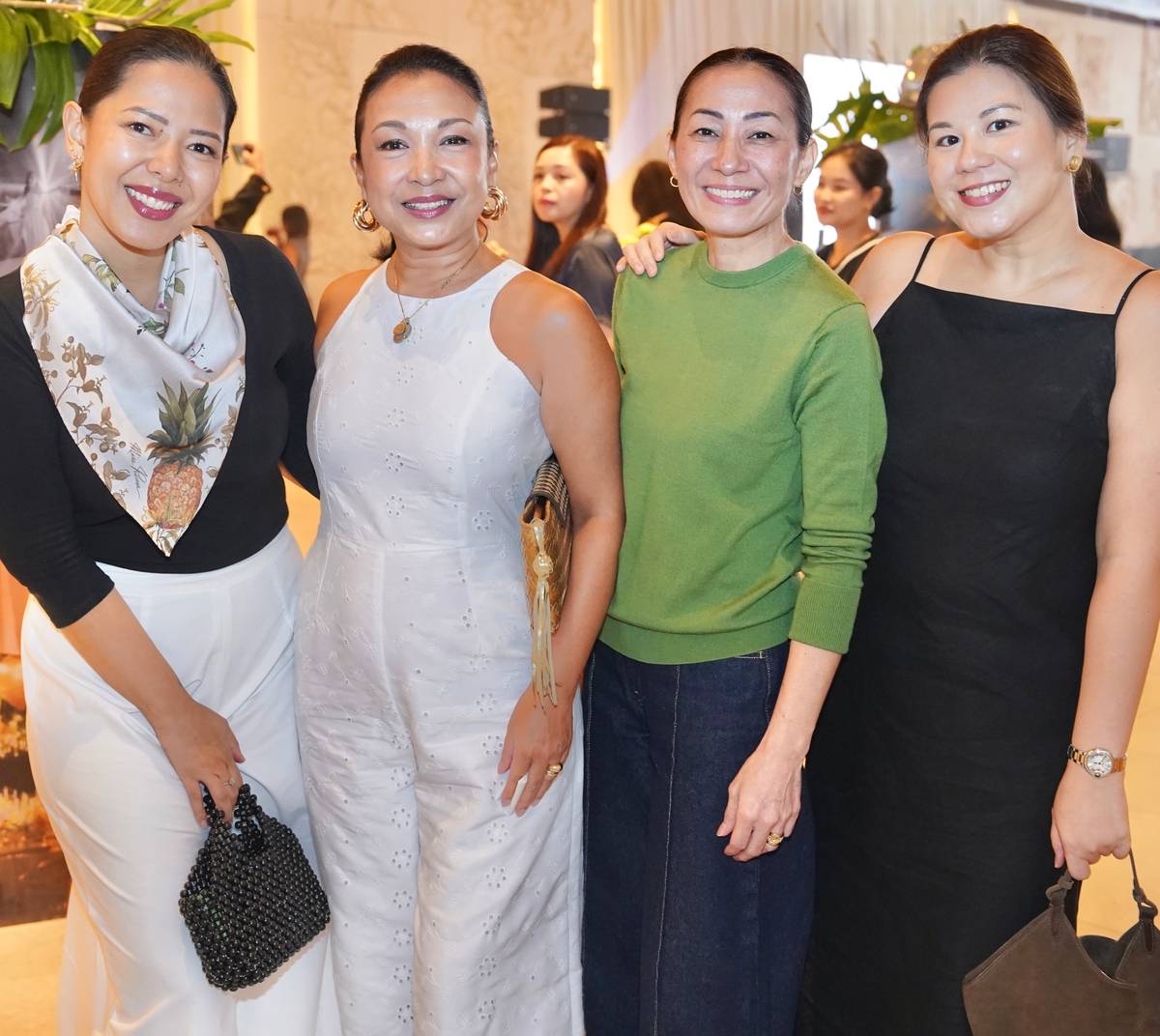 Reena Gabriel, Rachel Martelino, Gia So and Joyce Urieta.
