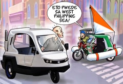 The tricycle that could swim