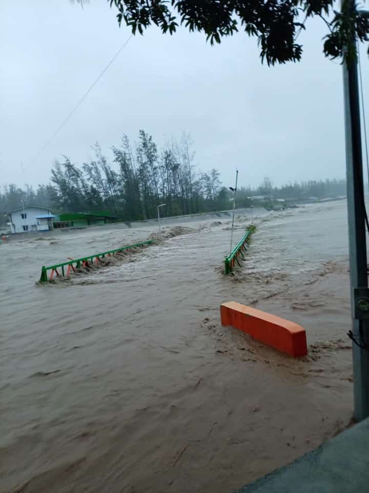 Bridge in San Marcelino damaged as Red Rainfall Warning hits Zambales