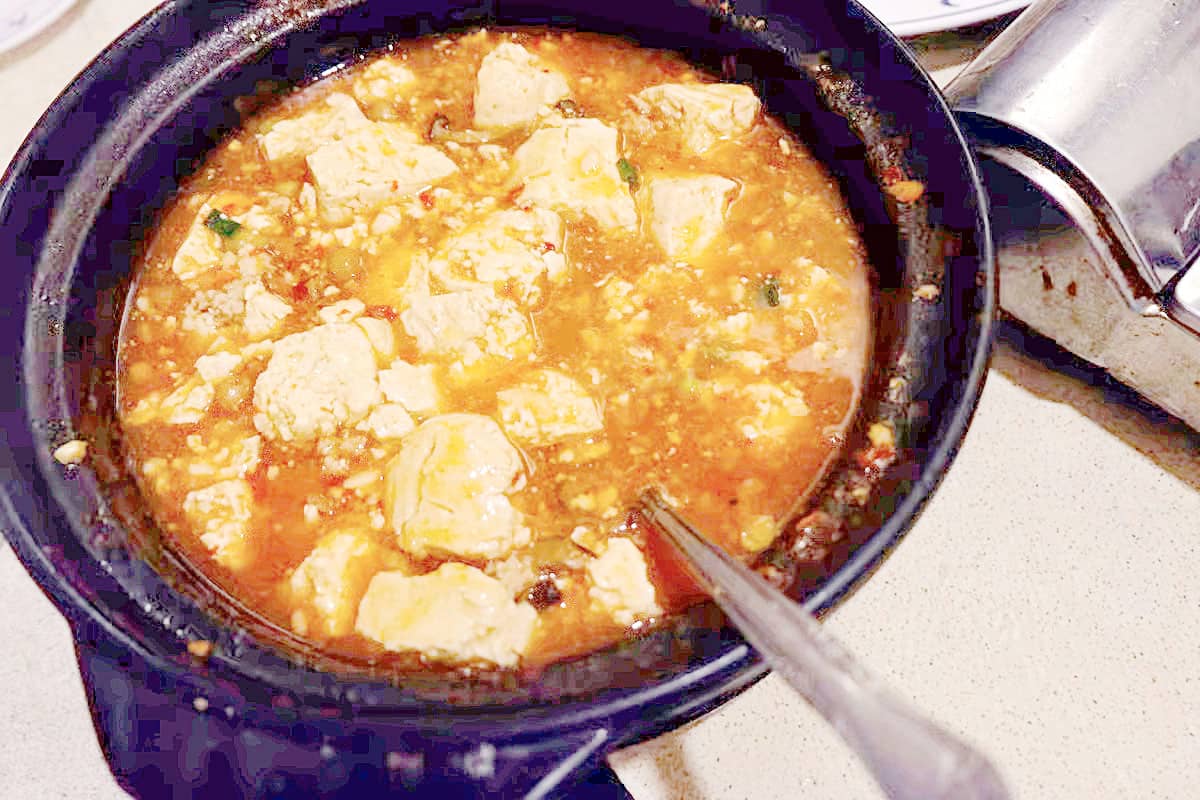 Spicy Stinky Tofu — My personal favorite: bold, spicy and, yes, stinky in the best way.