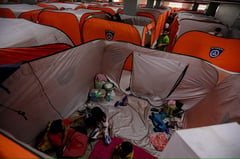Evacuation at Bagong Silangan