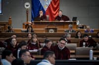 The Senate during the impeachment trial against Vice President Sara Duterte last Wednesday, 10 August.
