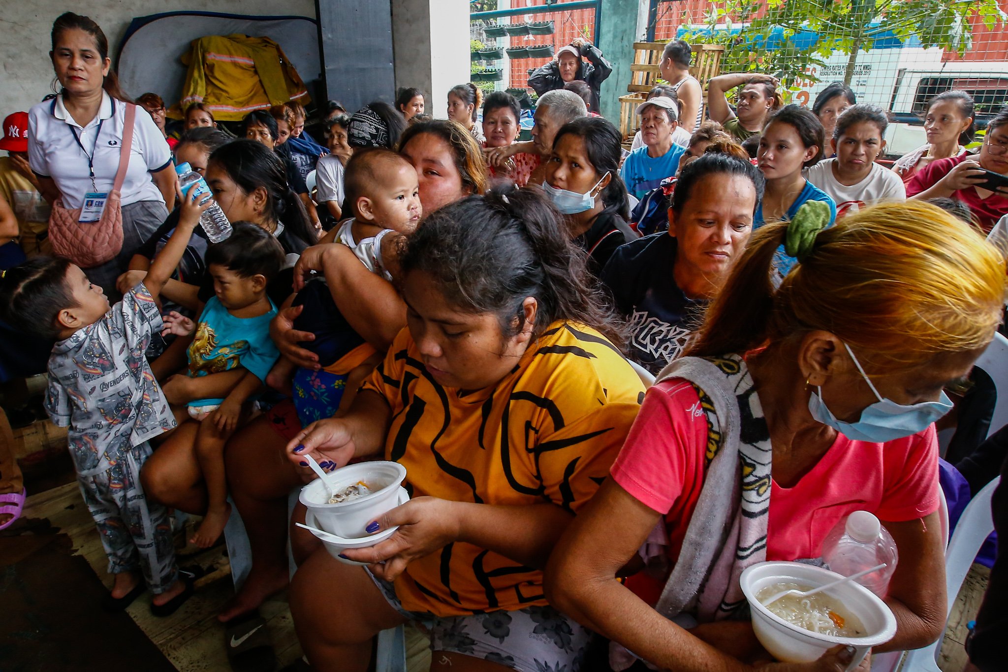Barangay 101 Tondo evacuees