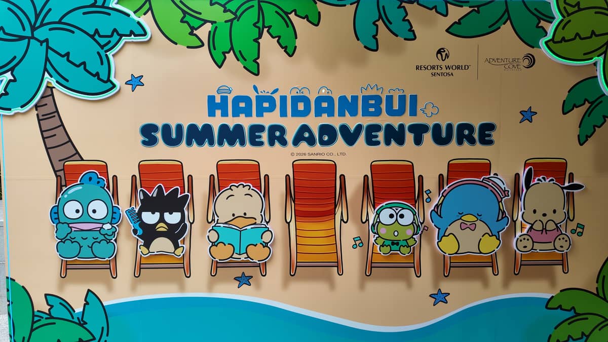 Adventure Cove Waterpark gets a Sanrio makeover with Hapidanbui Summer.