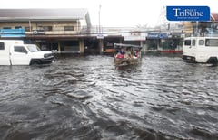 Flooded McArthur Highway