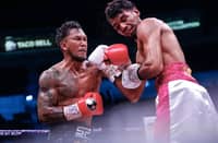 Eumir Marcial (seen here landing a blow on Venezuelan Eddy Colmenares) sets the stage for his eighth professional bout next month in California.