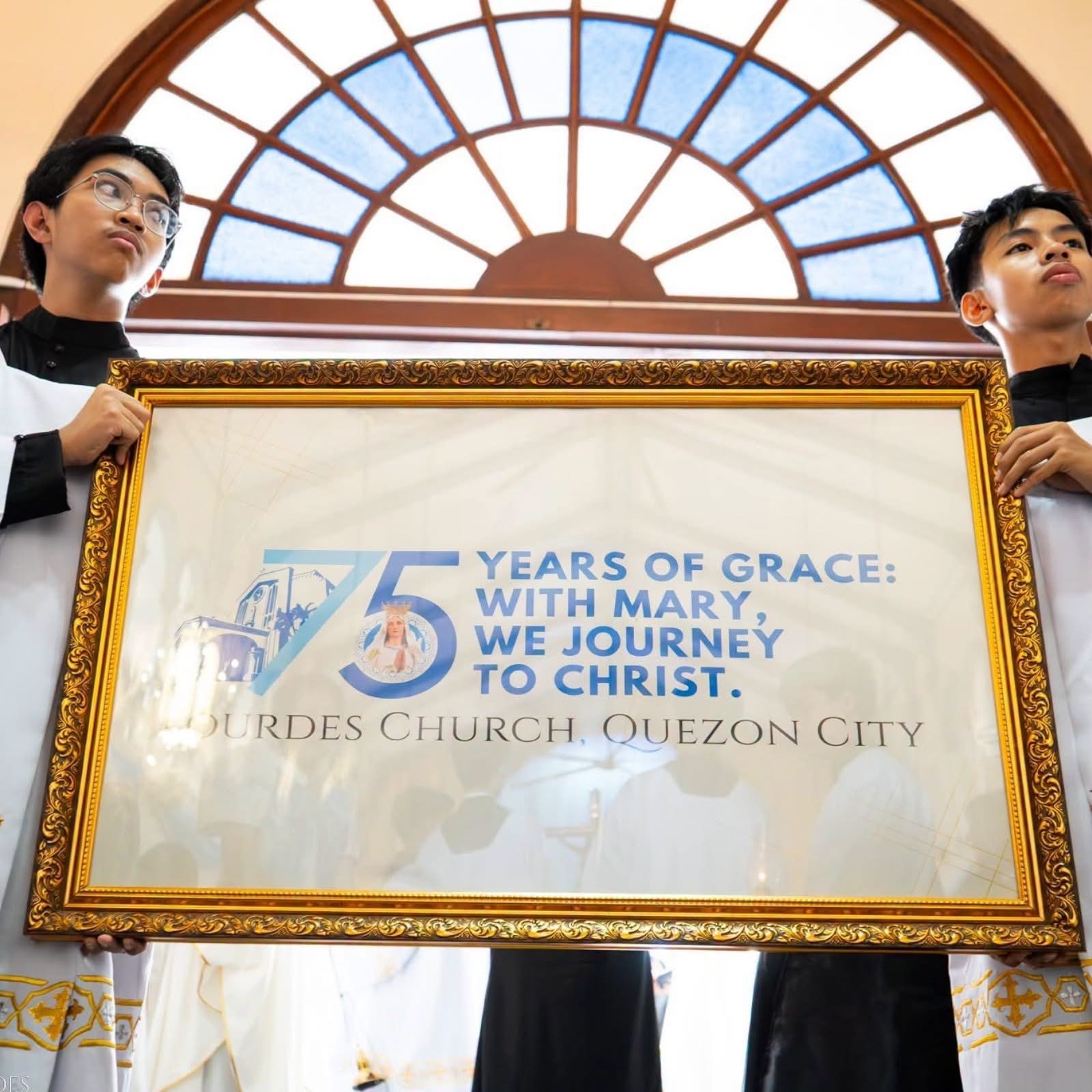 Lourdes Church marks 75th anniversary in Quezon City