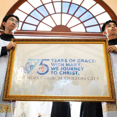 Lourdes Church marks 75th anniversary in Quezon City
