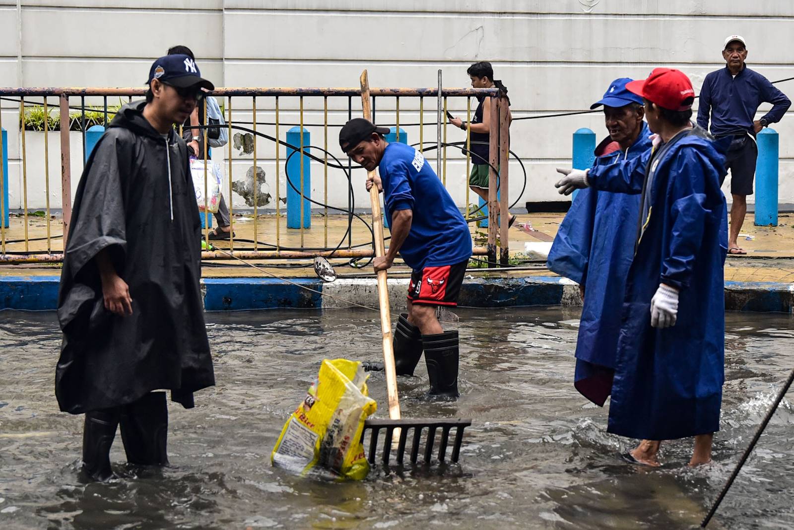 clogged drainage systems