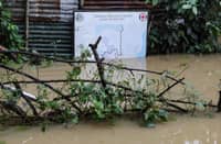 Flooded border