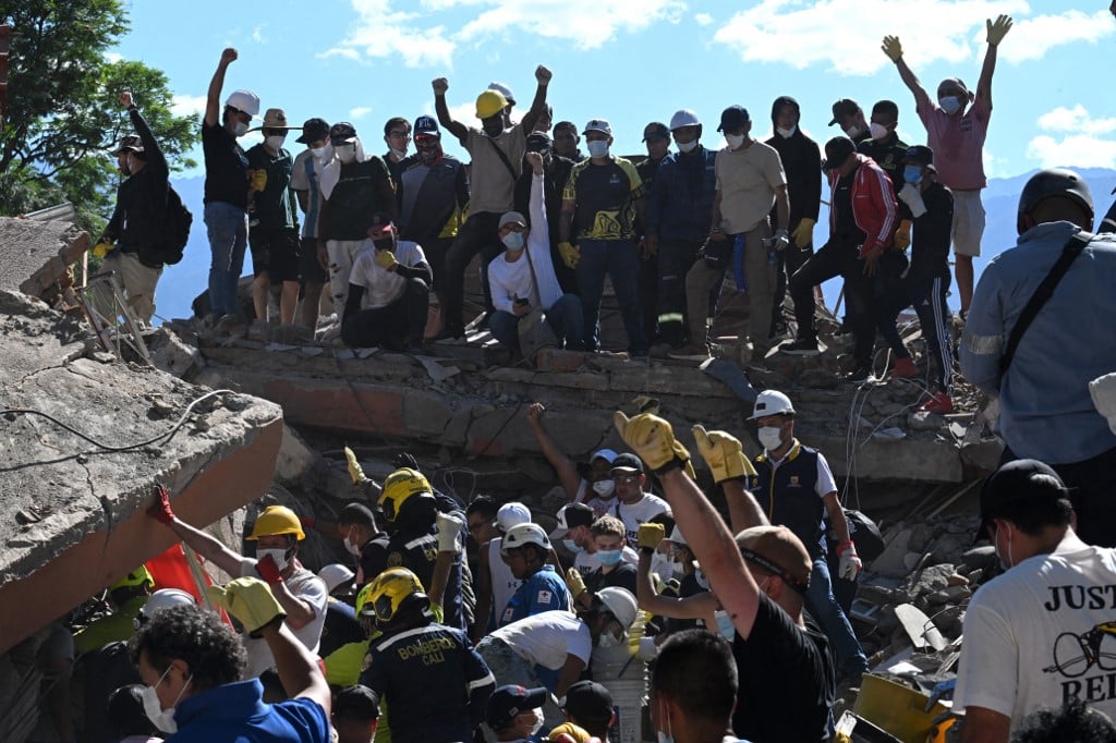 Colombia quake death toll hits 132