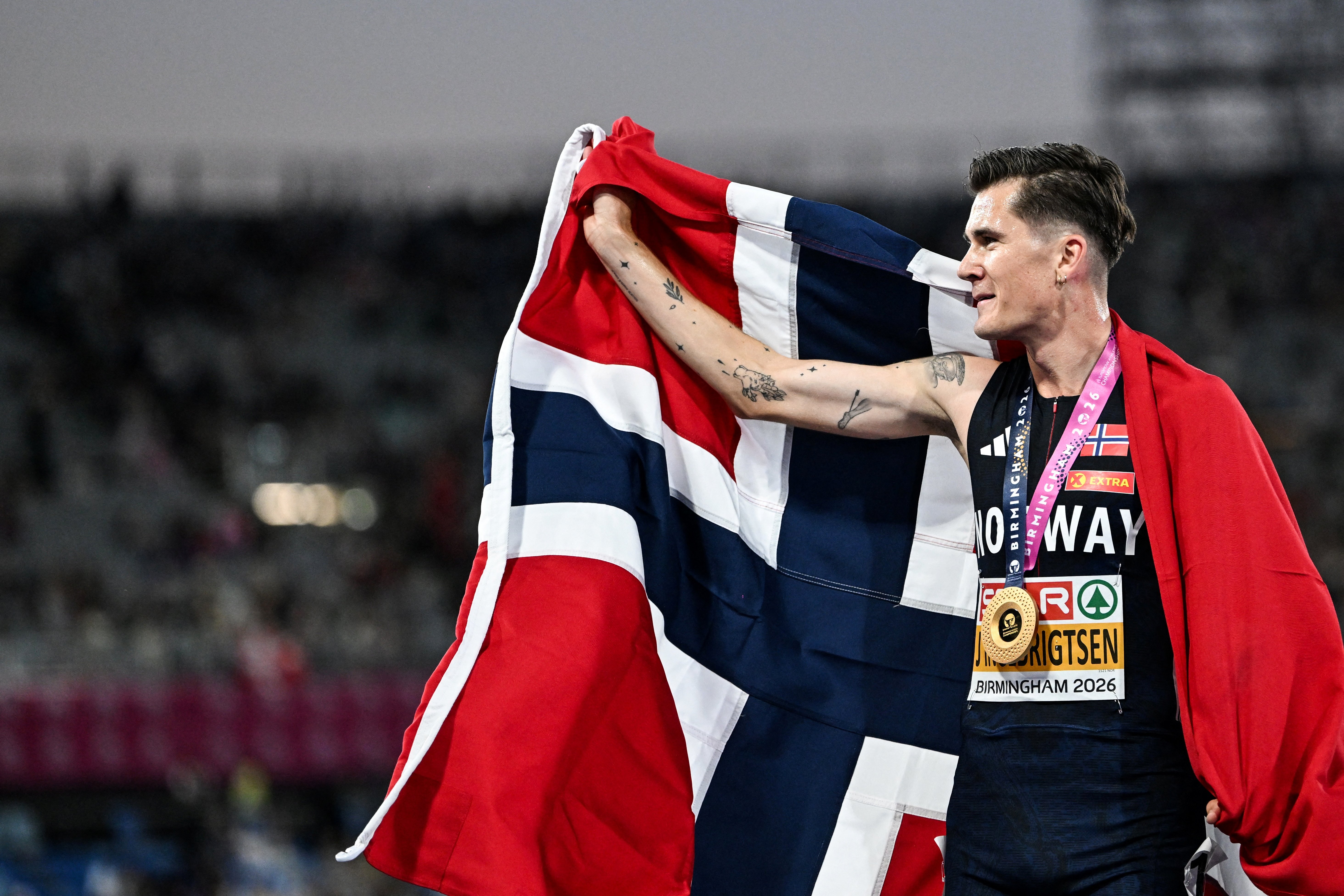Ingebrigtsen storms into 7th European gold