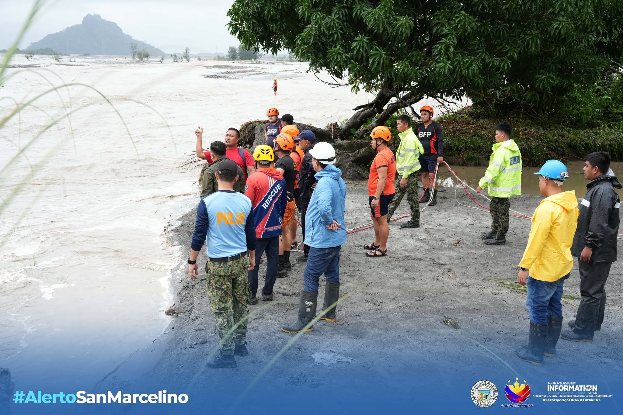 Village in Zambales remains isolated as flooding continues 