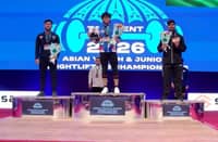 Albert Ian delos Santos reigned supreme in his Asian Youth and Junior Weightlifting Championships bouts.