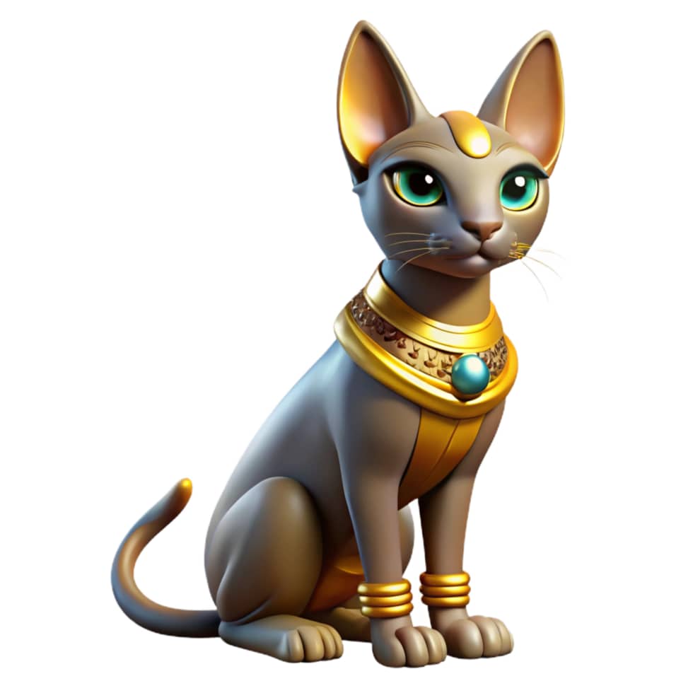 Egyptians’ worshipped cats.