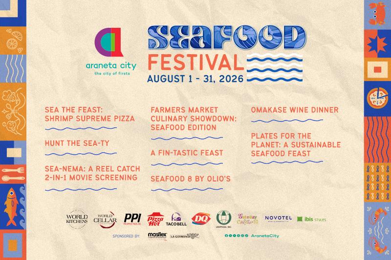 Araneta City makes a splash with first Seafood Festival
