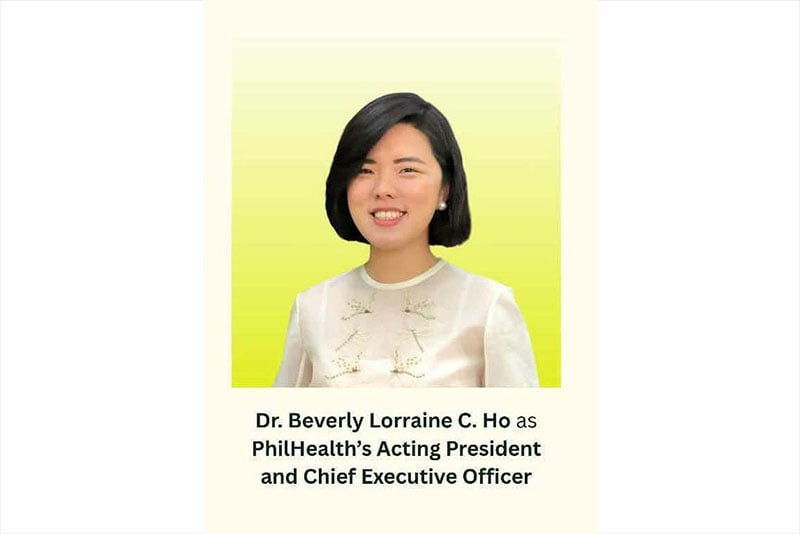 Who is Dr. Beverly Lorraine Ho, new PhilHealth acting president?
