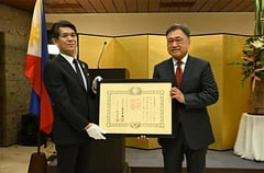 Purisima honored in strengthening economic ties with Japan
