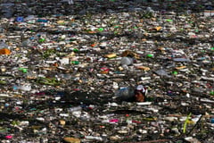 750 metrikong toneladang basura, nahakot sa Redemptorist Water Channel