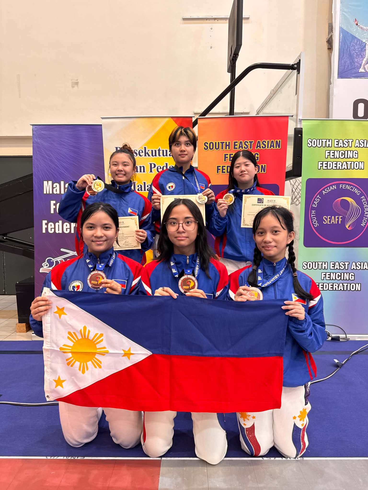 Phl bags 2 golds in SEAFF junior team