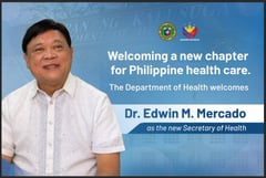 Department of Health names Dr. Edwin M. Mercado as new secretary